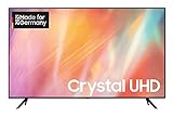 Samsung Crystal UHD 4K TV 75 Zoll (GU75AU7179UXZG, Deutsches Modell), HDR, Q-Symphony, rahmenloses Design, Smart TV [2021]