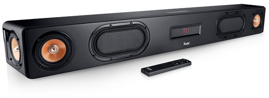 Teufel CINEBAR ULTIMA Soundbar (HDMI, Bluetooth, 380 W, 6 High-Performance-Töner mit eingebautem XXL-Subwoofer) schwarz
