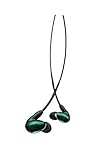 Shure SE846 Kabelgebundene Sound Isolating Ohrhörer, hochauflösender Klang, Vier Treiber, anpassbare Frequenzgang, sicherer In-Ear, abnehmbares Kabel, kompatibel mit Apple-und Android-Geräten – Grün