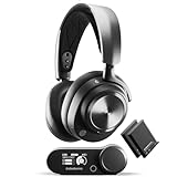 SteelSeries Arctis Nova Pro Wireless - Multi-System Gaming-Headset – Hi-Fi-Treiber – Active Noise Cancellation – Infinity Power System – PC, PS5, PS4, Switch, Smartphone