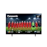 Panasonic TX-43LXW834 108 cm LED Fernseher (43 Zoll, 4K HDR UHD, HCX Processor, Dolby Atmos, Smart TV, Sprachassistent, Bluetooth, HDMI, USB), schwarz