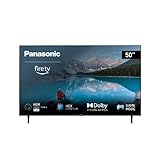 Panasonic TX-50MXW834, 50 Zoll 4K Ultra HD LED Smart TV, High Dynamic Range (HDR), Dolby Atmos & Dolby Vision, Fire TV, Prime Video, Alexa, Netflix, Game Modus, Schwarz