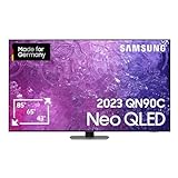 Samsung Neo QLED 4K QN90C 85 Zoll Fernseher (GQ85QN90CATXZG, Deutsches Modell), Neo Quantum HDR+, Neural Quantum Prozessor 4K, Dolby Atmos, Smart TV [2023]