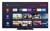 Toshiba 43QA7D63DG 43 Zoll QLED Fernseher/Android TV (4K Ultra HD, HDR Dolby Vision, Smart TV, Sound by Onkyo, Triple-Tuner) [2023], schwarz