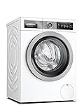 Bosch Hausgeräte Professional Smarte Waschmaschine, 9 kg, 1400 UpM, i-DOS intelligente Waschmittel-Dosierung, Flecken-Automatik Plus entfernt 16 Fleckenarten, Nachlegefunktion, Weiß