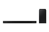 SAMSUNG HW-B550/ZF Soundbar - Dolby Audio/DTS Virtual:X, kabelloser Subwoofer im Lieferumfang enthalten, Bassverstärkung, intelligenter Lite-Sound und Spielmodus