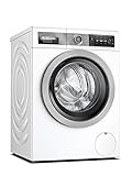 Bosch WAV28E42 HomeProfessional Smarte Waschmaschine, 9 kg, 1400 UpM, Made in Germany, i-DOS intelligente Waschmittel-Dosierung, Flecken-Automatik Plus entfernt 16 Fleckenarten, Nachlegefunktion