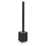 LD Systems MAUI 28 G2 - Mobiles Aktives PA Lautsprechersystem mit 4-Kanal Mischpult (inkl. Bluetooth, RCA, Klinke, XLR, AUX) 2000 W schwarz