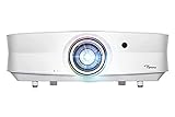 OPTOMA UHZ65LV Data Projector 5000 ANSI lumens DMD DCI 4K (4096 x 2160) 3D Ceiling/Floor Mounted Projector White