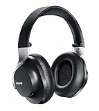Shure AONIC 40 über Ohr -drahtlosen Bluetooth - Noise Cancelling mit Mikrofon, 25 -Stunden -Akkulaufzeit, iPhone und Android -kompatibel - Schwarz