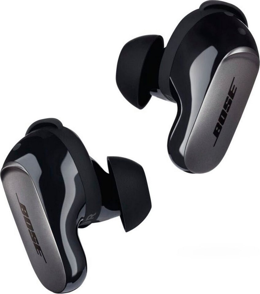 Bose QuietComfort Ultra Earbuds wireless In-Ear-Kopfhörer (Active Noise Cancelling (ANC), Freisprechfunktion, Hi-Res, True Wireless, integrierte Steuerung für Anrufe und Musik, Bluetooth) schwarz