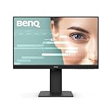 BenQ Monitor GW2785TC (27 Zoll, FHD, IPS, USB-C Laden, DP / HDMI, Ergonomisches Design, Noise Cancelling Mikrofon, Coding Mode), MacBook kompatibel, Schwarz