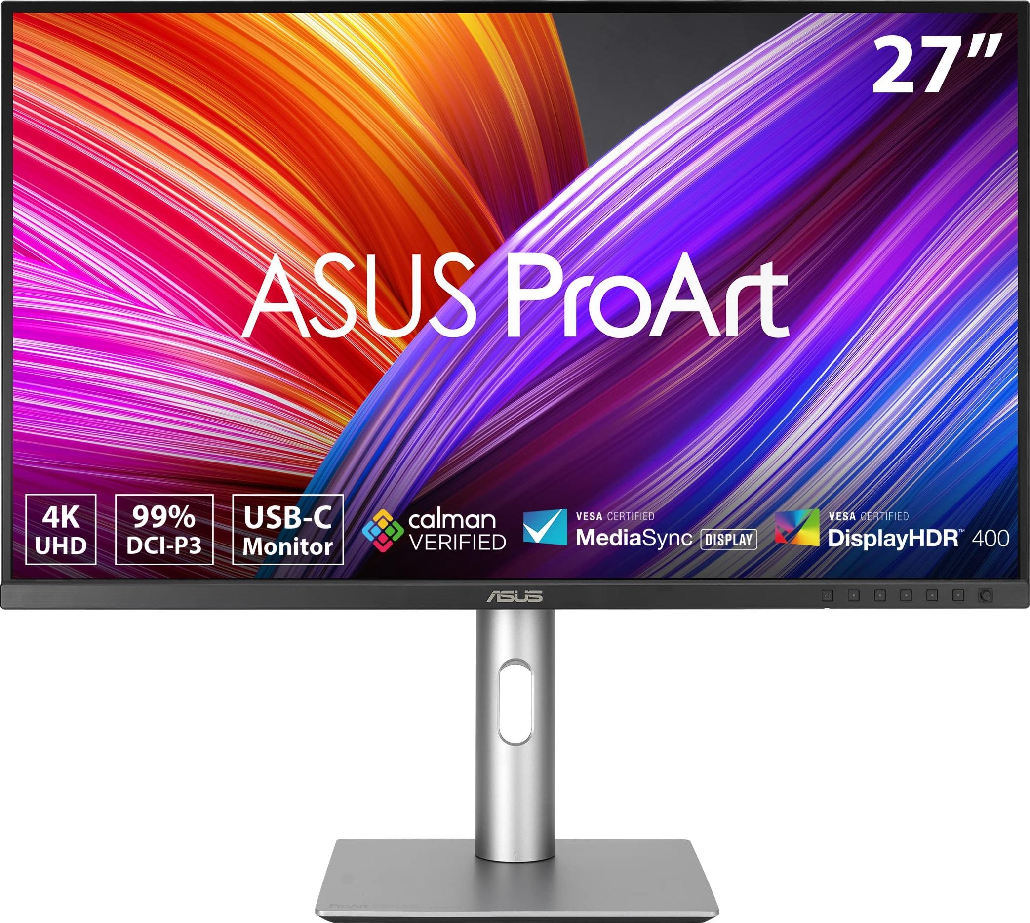 ASUS ProArt PA279CRV (3840 x 2160 Pixel, 27"), Monitor, Schwarz