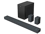 TCL X937U Dolby Atmos Sound Bar with Built-in Subwoofers for TV (Works with Google, Alexa and Apple Airplay, HDMI e-ARC)