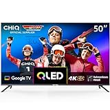 CHIQ 50 Zoll (127 cm) Fernseher,UHD Smart TV,Android 11,WiFi,Bluetooth,Play Store,Dolby Vision, Google Assistant,Chromecast, Netflix, Triple Tuner(DVB-T2/S/S2/C), HDMI2.0