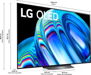 LG OLED65B29LA Test - Maße