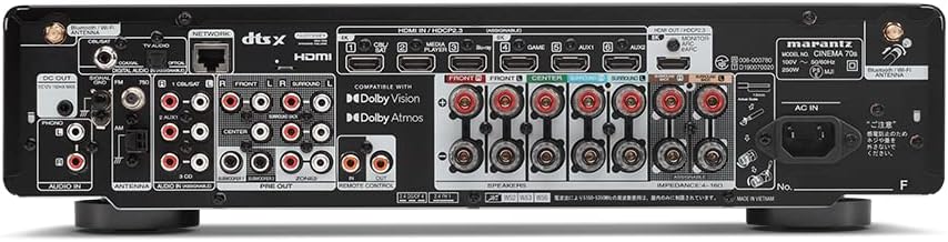 Marantz Cinema 70S Anschlüsse