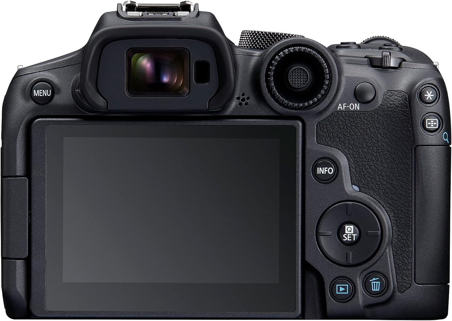 Canon EOS R7 Test - Rückseite