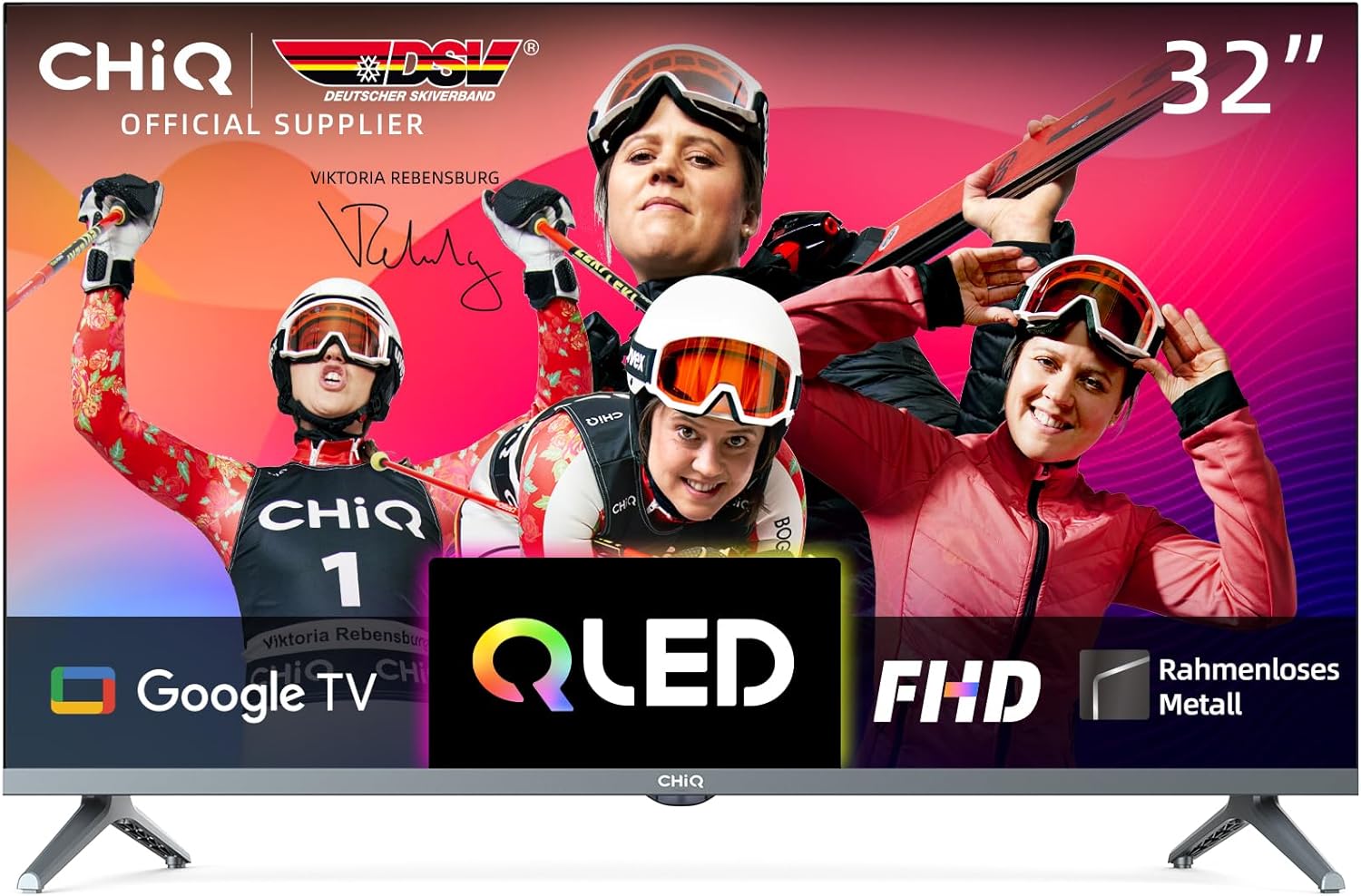 CHIQ L32QM8G Testbericht: Top QLED-TV mit der Testnote 2