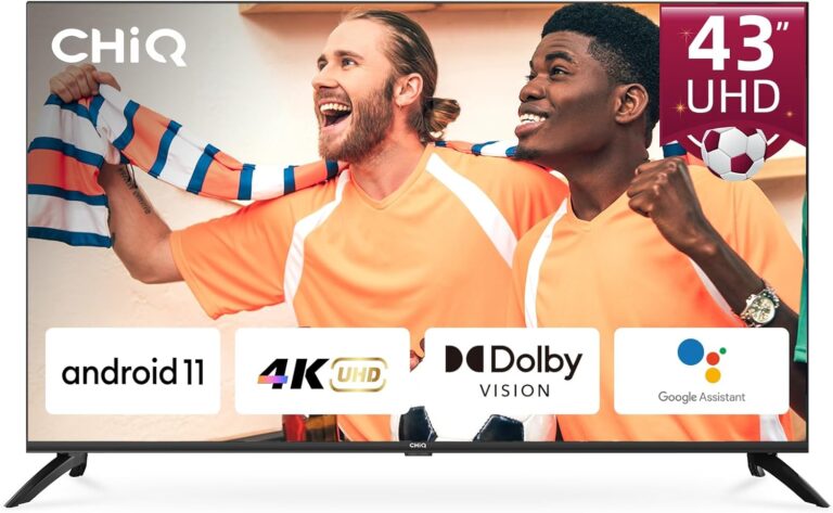 CHIQ U43H7C Testbericht: 43 Zoll 4K UHD TV mit Bestnote 1