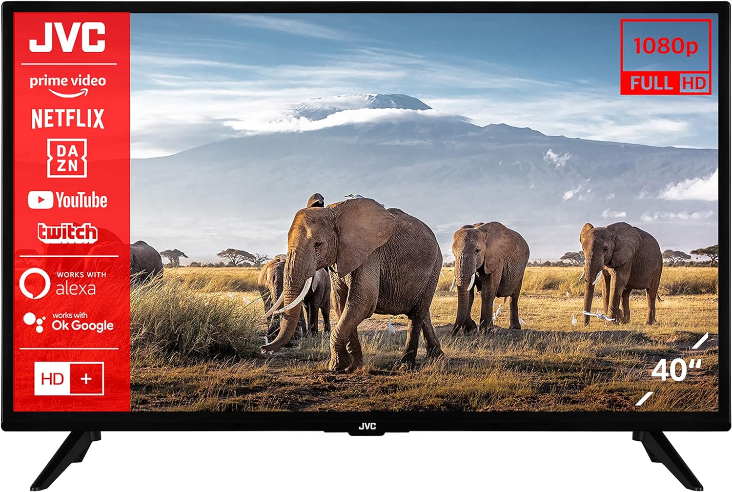 JVC LT-40VF3056 Test: Full-HD-TV mit Smart TV und Dolby Audio